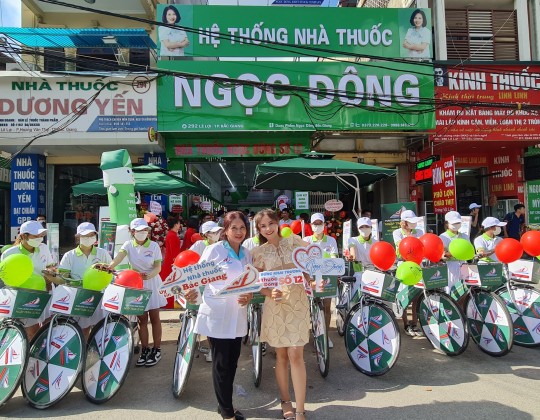 Kascom Media - đơn vị đồng hành cùng chương trình khai trương của nhà thuốc Ngọc Đông số 12