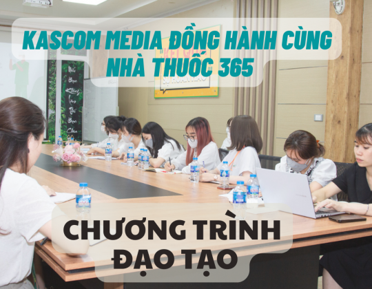 Kascom Media hân hạnh đồng cùng Nhà thuốc 365 trong buổi đào tạo với chủ đề: Yếu sinh lý và suy giảm nội tiết tố sinh dục
