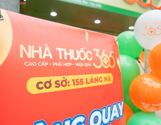 Kascom Media hân hạnh đồng hành cùng Nhà thuốc 365 trong sự kiện khai trương cơ sở 3 tại 155 Láng hạ