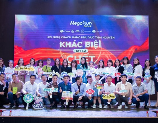 Kascom Media vinh dự là đơn vị đồng hành tại hội nghị khách hàng khu vực Thái Nguyên của Megasun Group