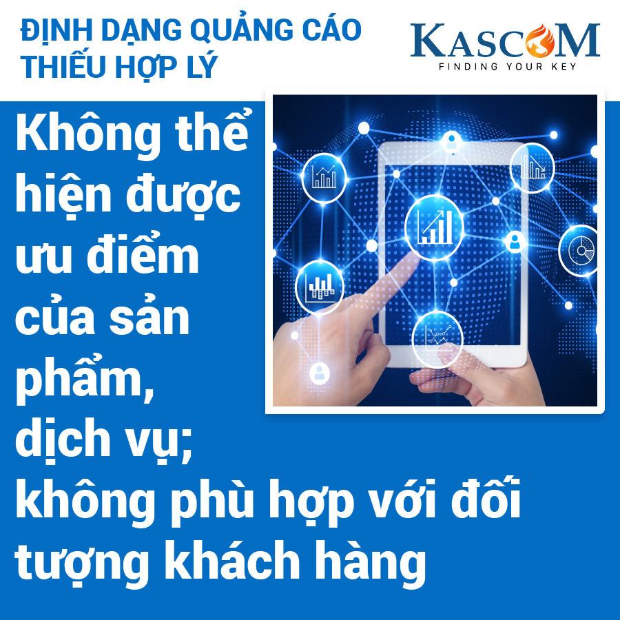 Định dạng quảng cáo thiếu hợp lý