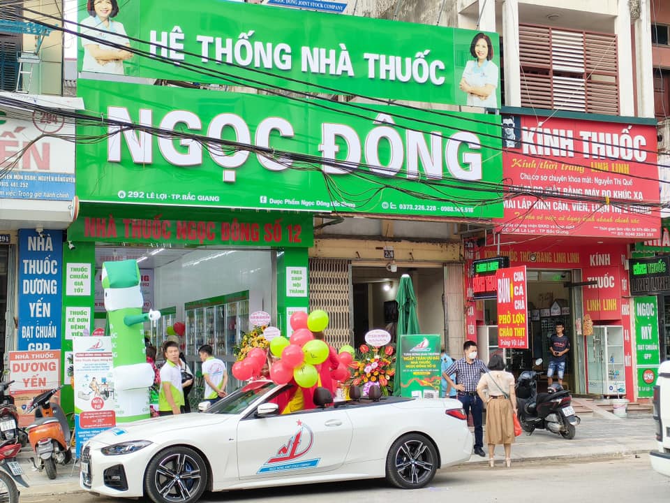 nhà thuốc ngọc đông khai trương