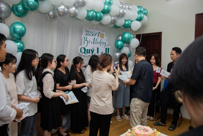 Party Happy BirthDay các Member của Kascom Media, Megasun, Vietlink và AZCare có “sinh thần” từ tháng 1-6