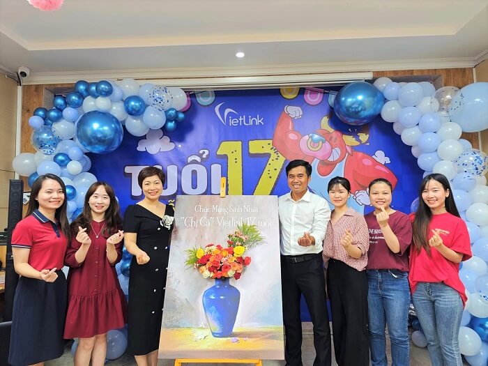 sinh nhật Vietlink 17 tuổi